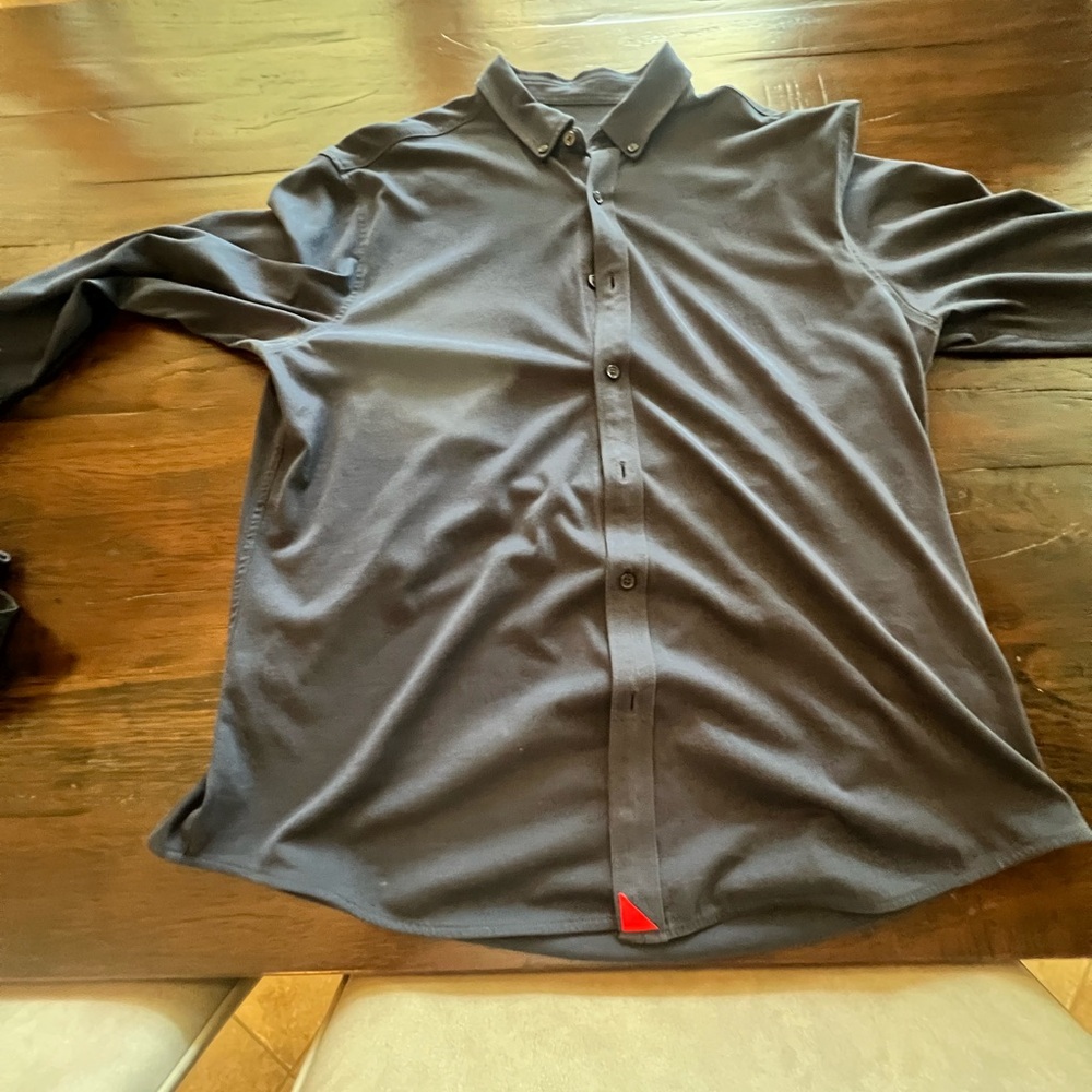 Untuckit Blue button up shirt - XL - cotton - long sleeve